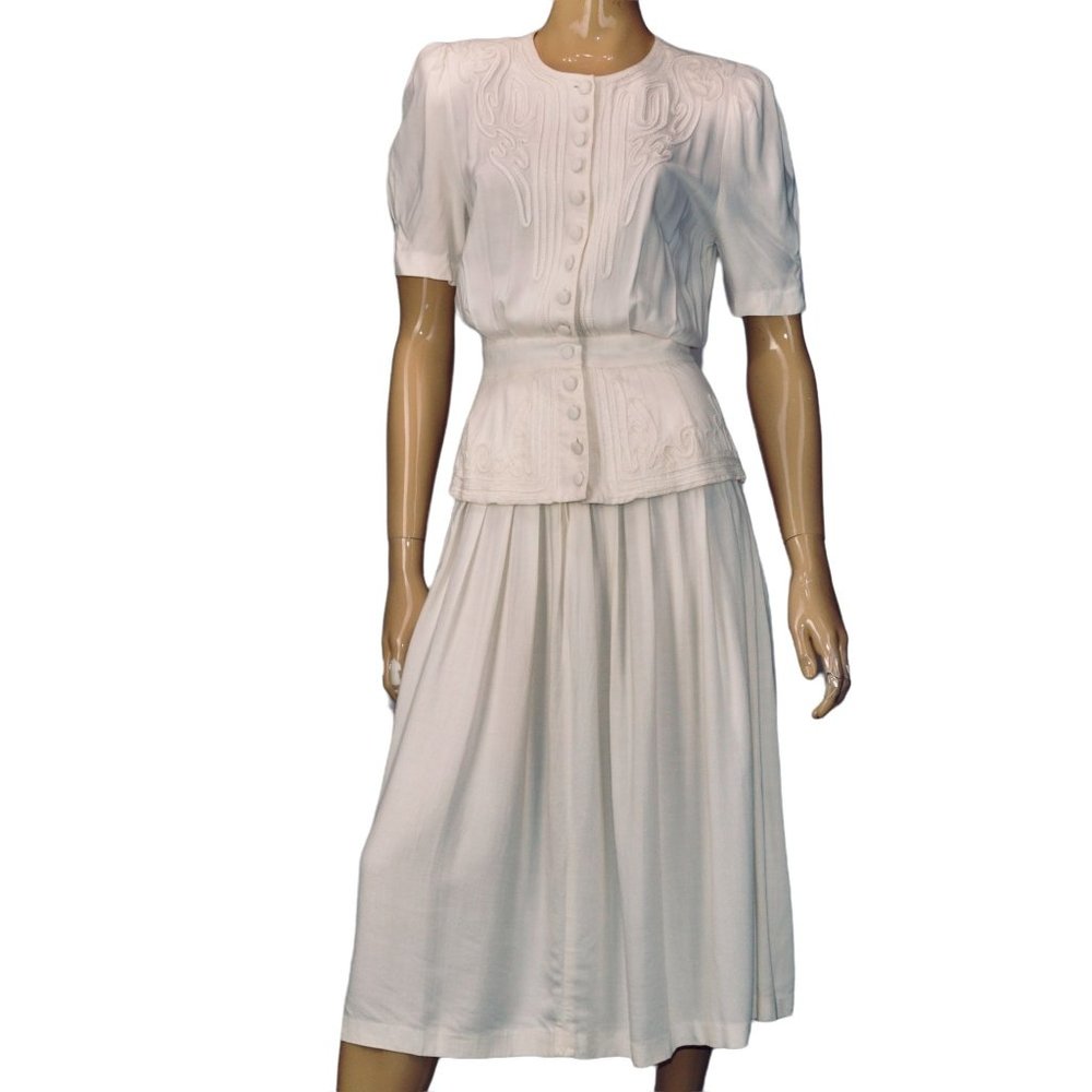 VTG Sara Elizabeth Women Vintage Button Up Dress Size 6